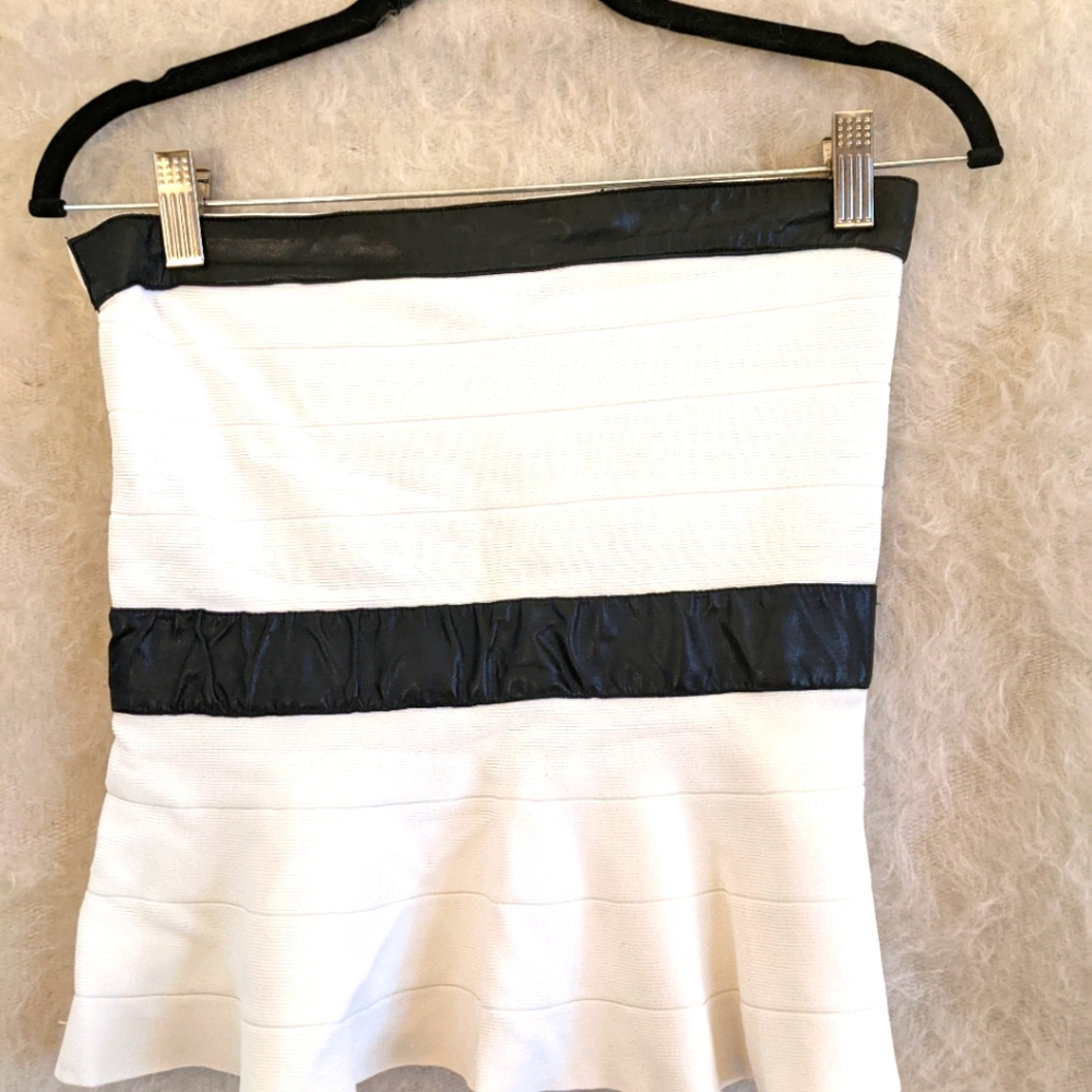 Creamy White Elastic Top
